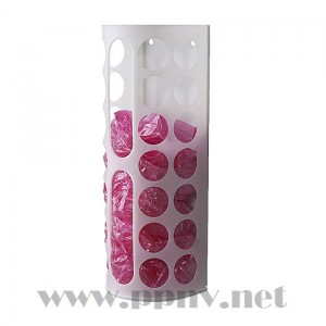 拉提纳尔 瓦瑞拉 塑料袋抽取盒（白色、粉红色）【宜家代购】