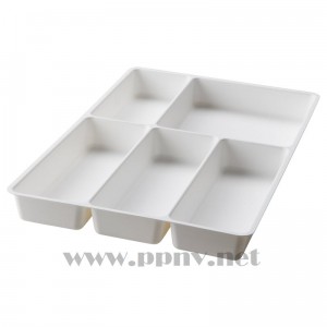 拉提纳尔 瓦瑞拉 餐具盘（31×50×4.5，白色）【宜家代购】