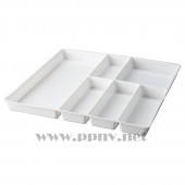 拉提纳尔 瓦瑞拉 餐具盘（51×50×4.5，白色）【宜家代购】