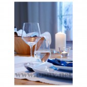 IKEA 365+ 伊夫里 红酒酒杯（透明玻璃）【宜家代购】
